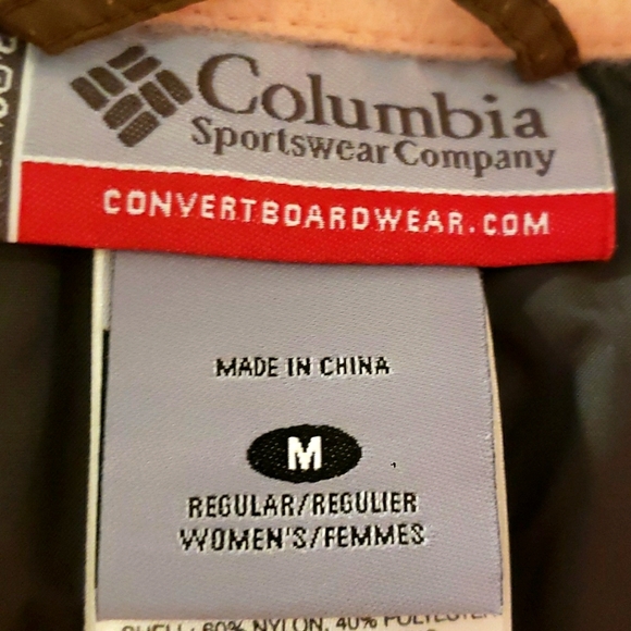 Columbia Convert Omni-Tech Ski pants Snow Snowboard M - Picture 1 of 12